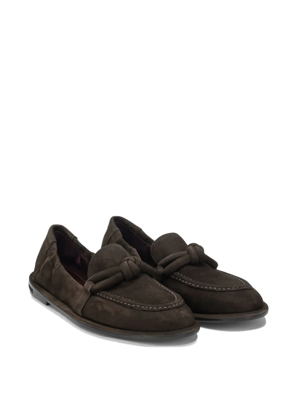 Pomme D´Or Suède loafers Bruin