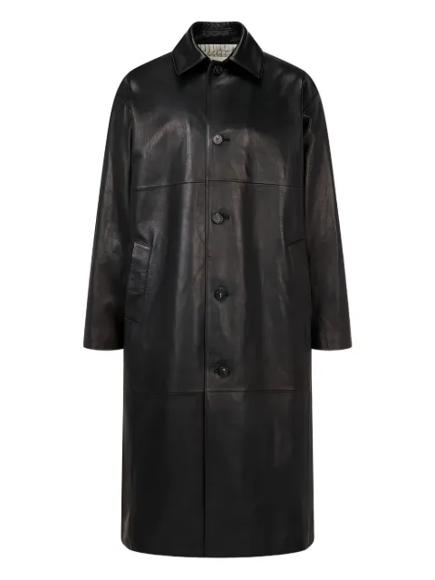 Man On The Boon. calf leather single coat