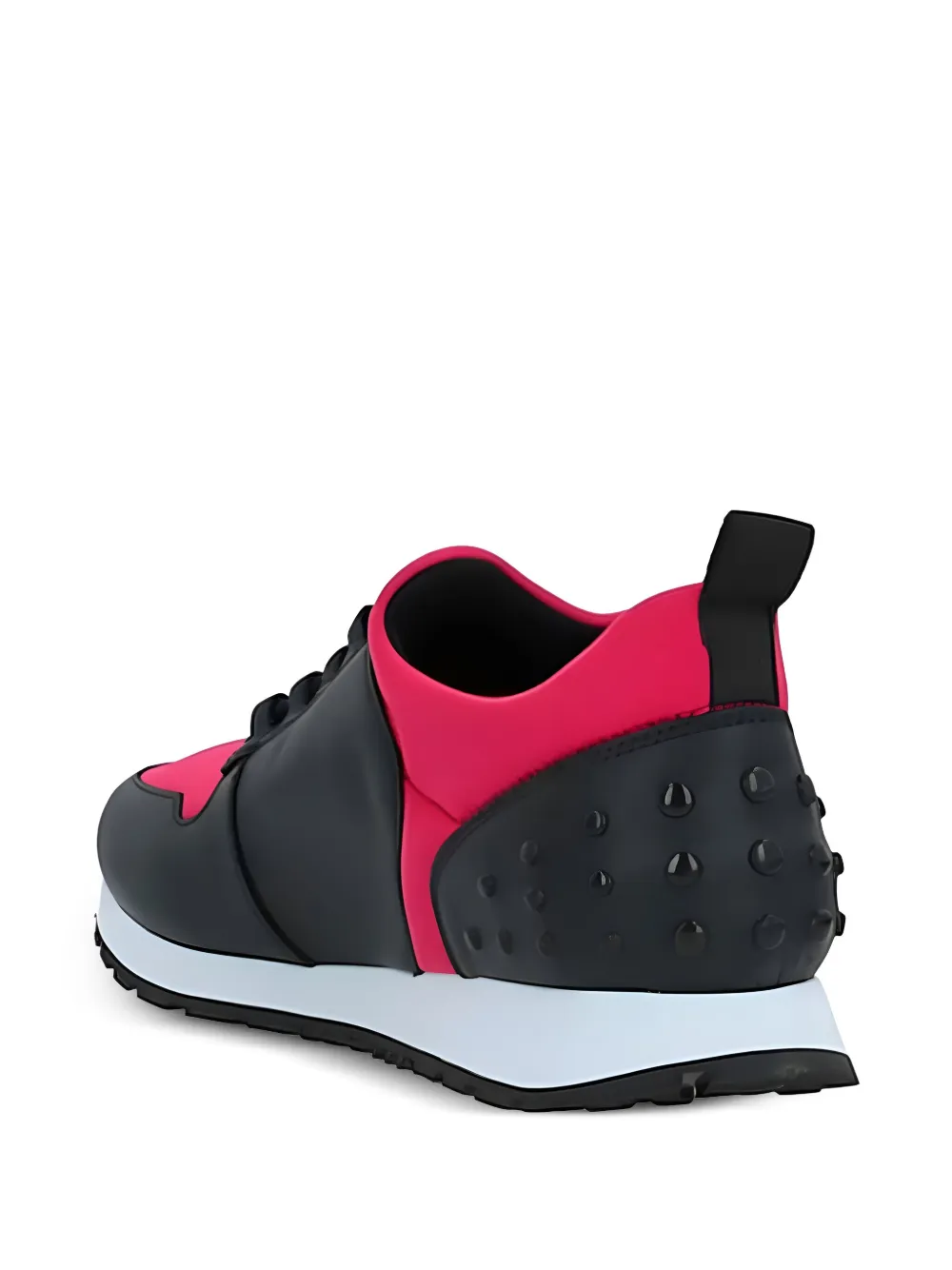 Tod's Leren sneakers met studs Zwart