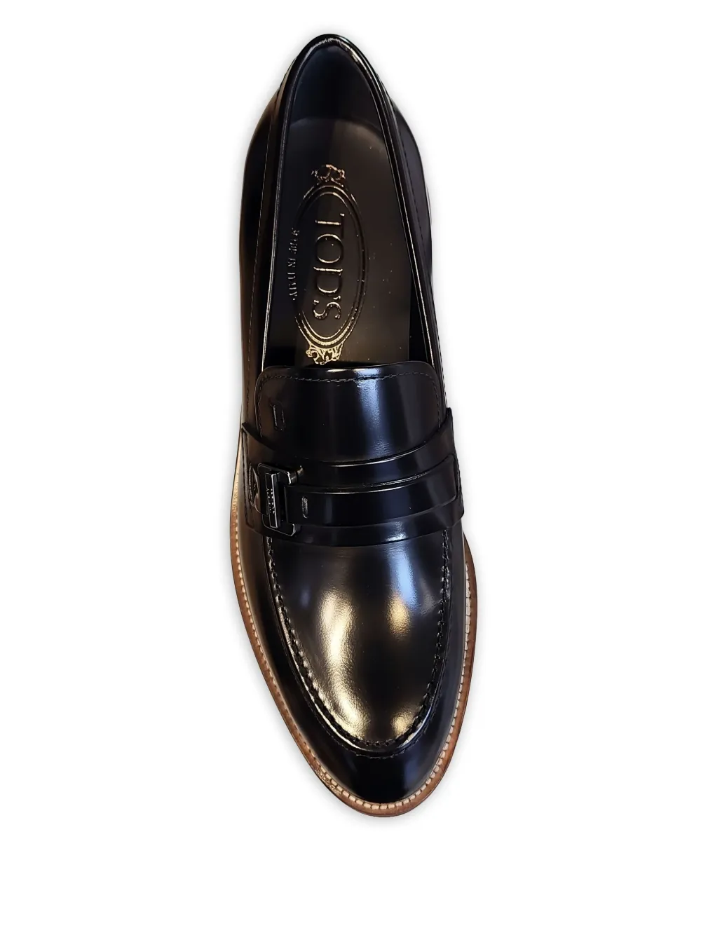 Tod's Leren loafers Zwart