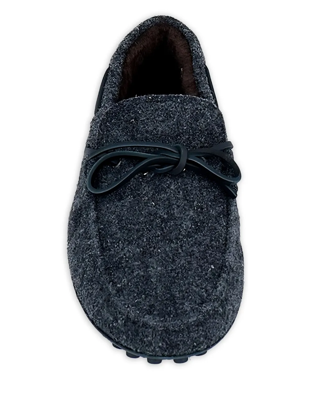 Tod's Vilten bootschoenen met striksluiting Grijs