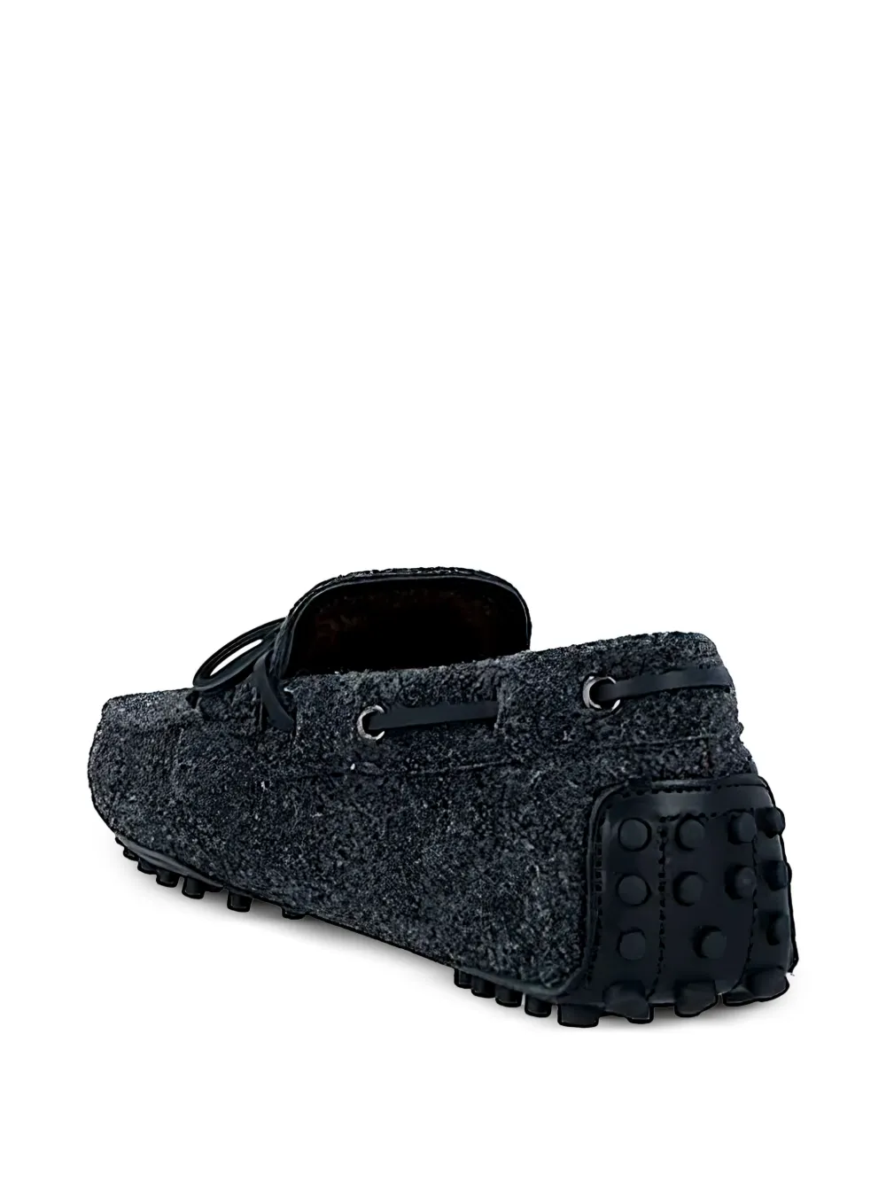 Tod's Vilten bootschoenen met striksluiting Grijs