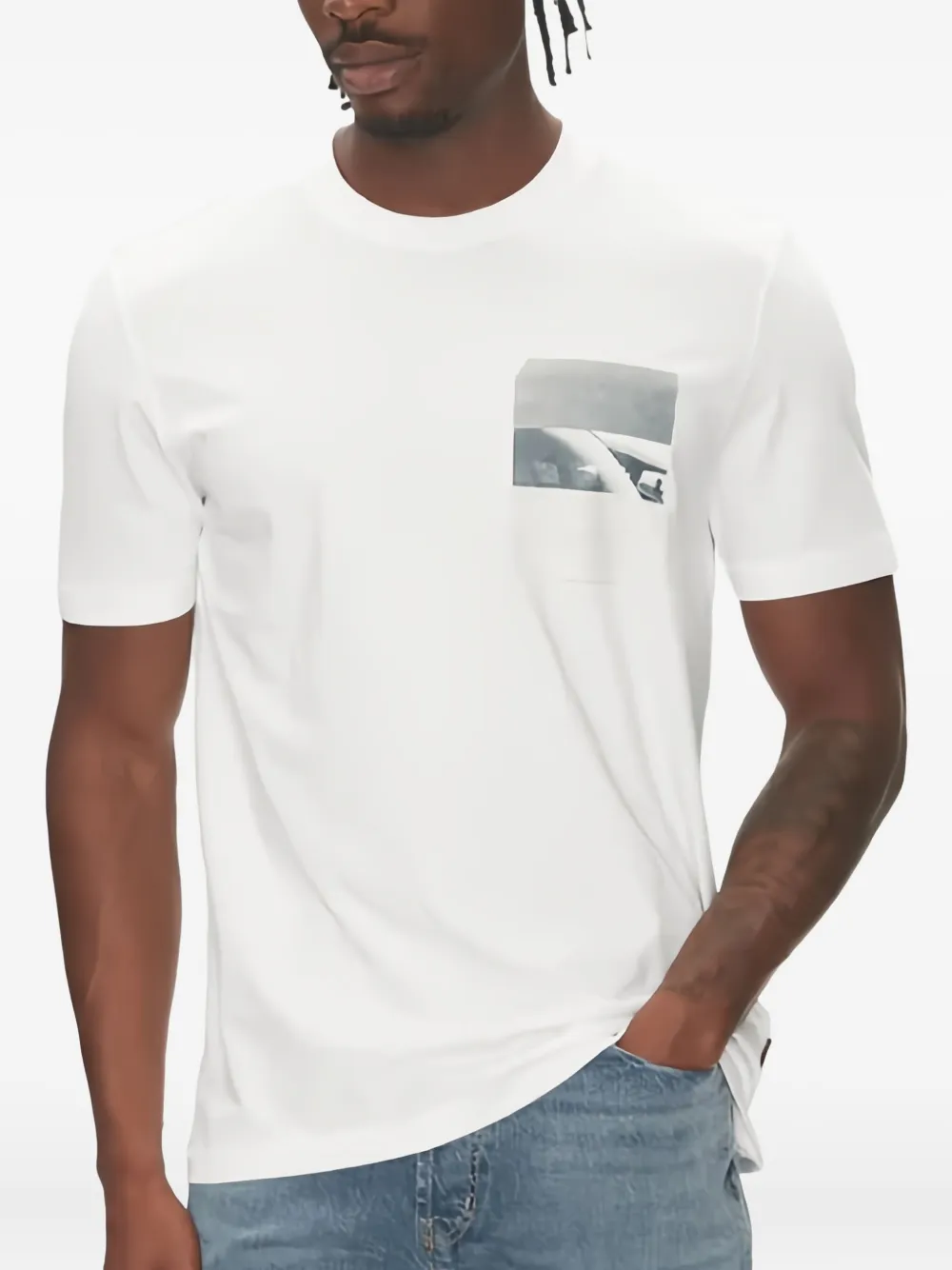 HUGO playera con estampado gráfico | Playeras | Image 2