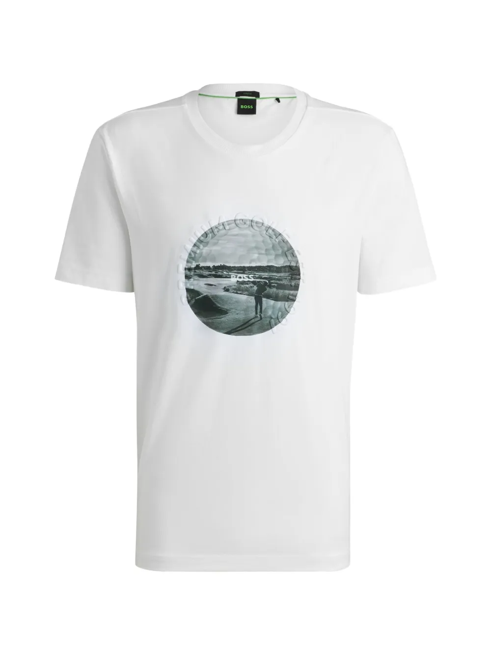 BOSS graphic-print T-shirt - Bianco