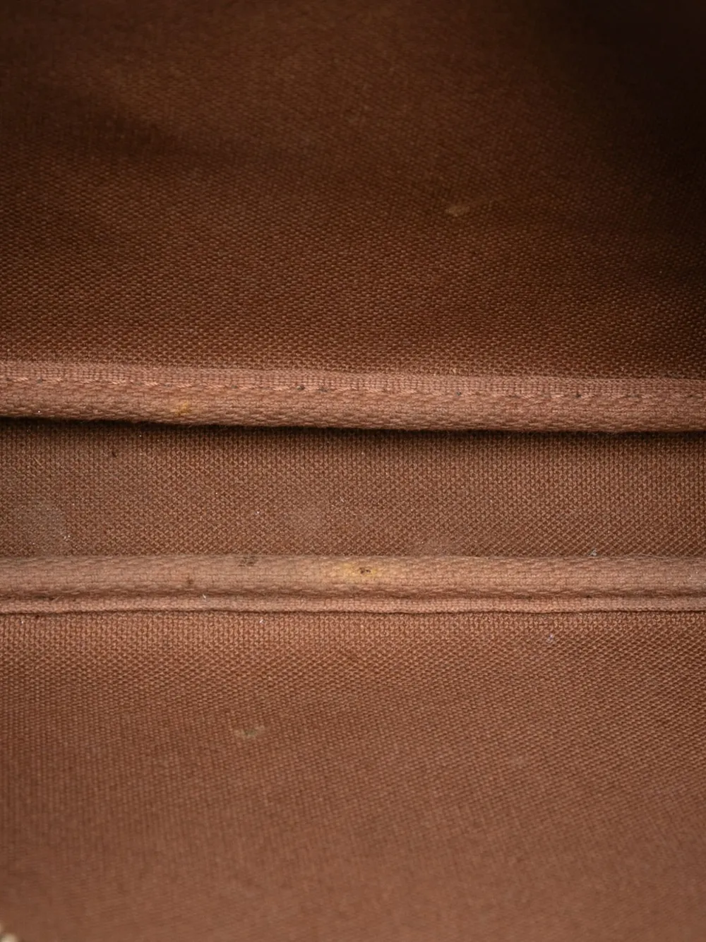 Pre-owned Louis Vuitton 2009 Monogram Pochette Accessoires Shoulder Bag In Brown