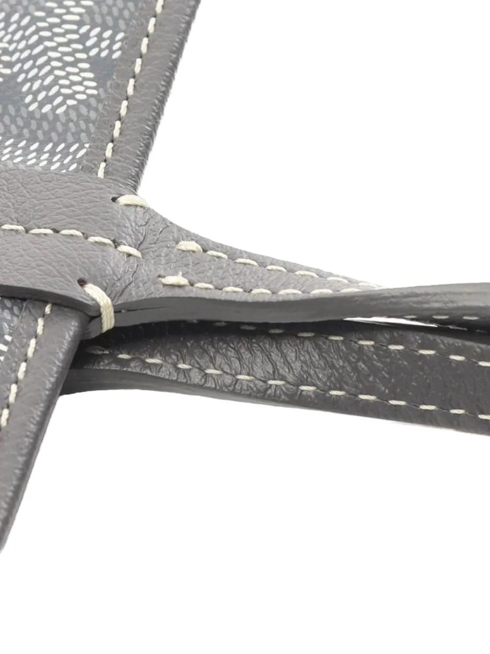 Pre-owned Goyard 2010-2025 Ine Saint Louis Pm Tote Bag In Gray