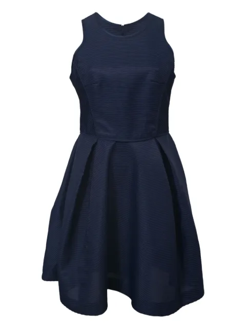 Maje vestido corto con pliegues sin mangas