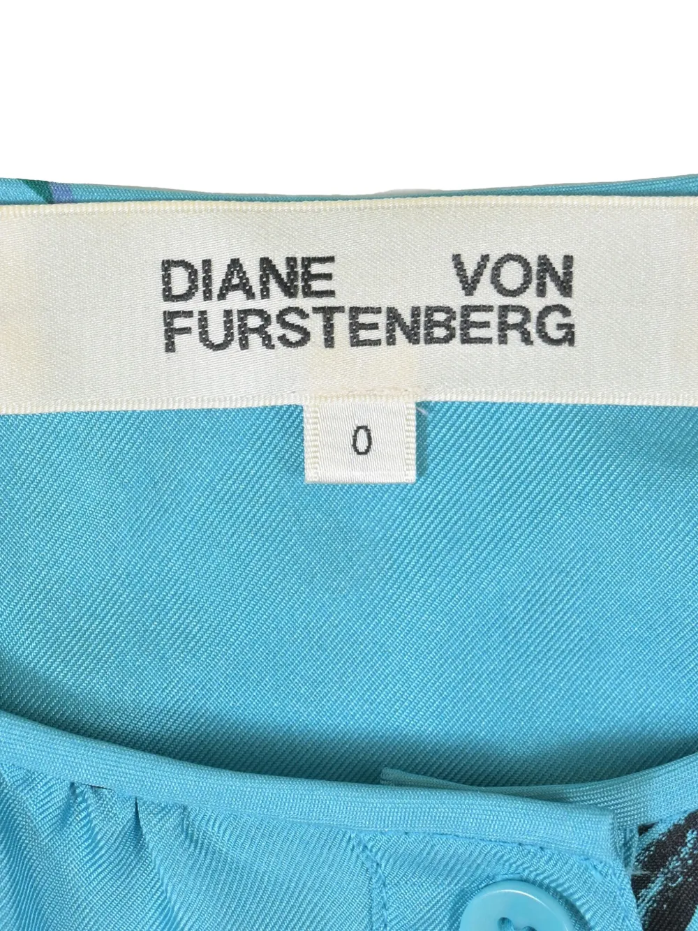 DIANE VON FURSTENBERG Pre-owned Farren Printed Midi Dress In Blue