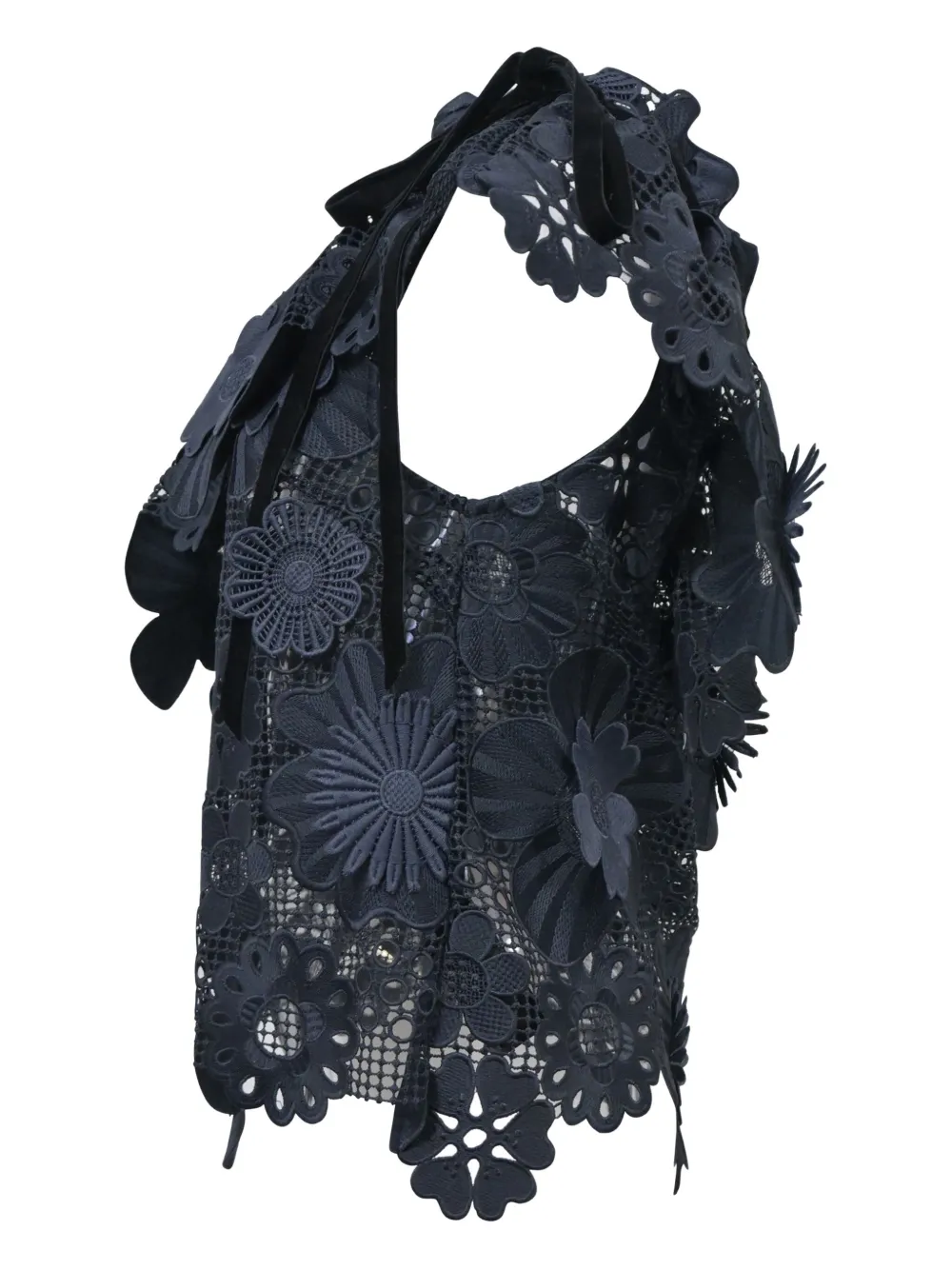 Self-Portrait lace ruffled top | Image 2