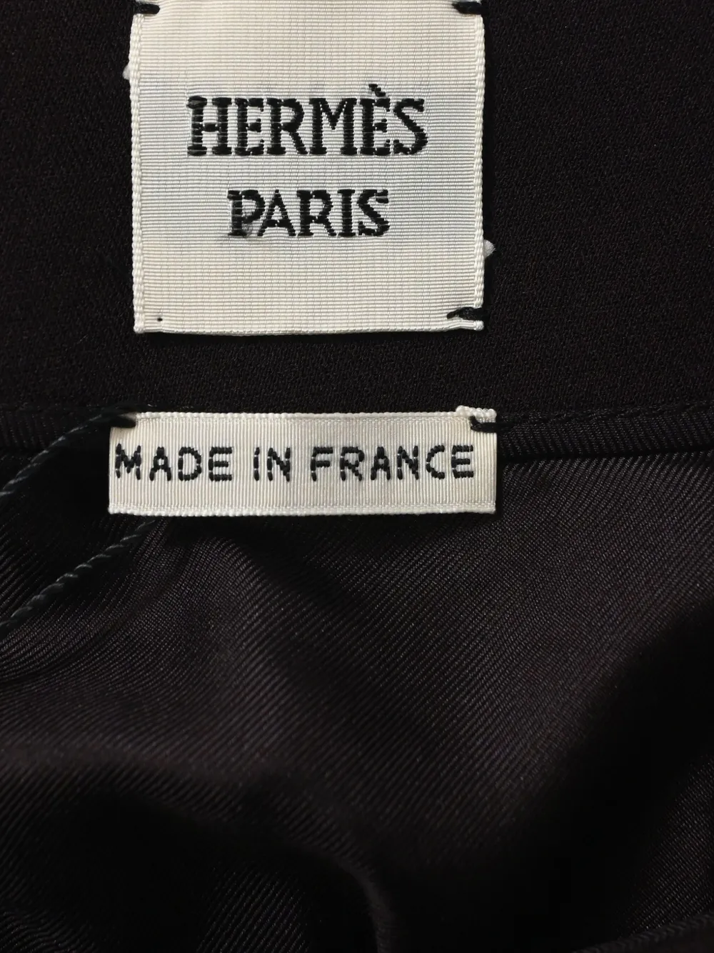 Pre-owned Hermes Pleated Midi Skirt In Brown