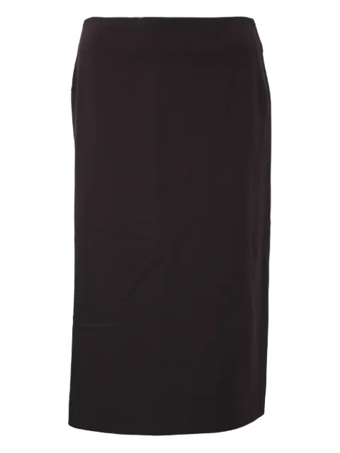 Hermès Pre-Owned pleated midi skirt