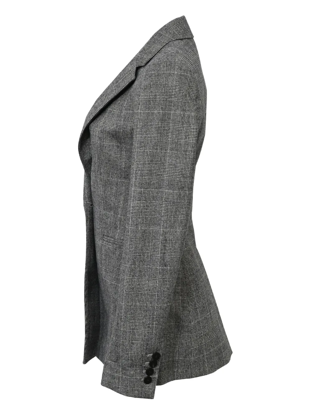 Pre-owned Theory Single-breasted Blazer In Gray