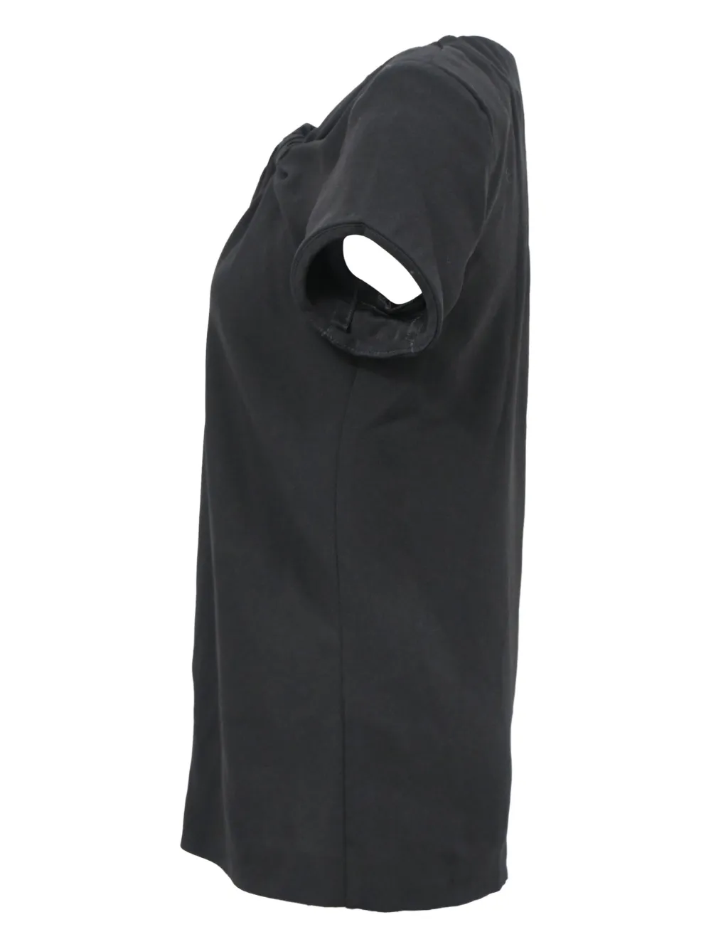 Pre-owned Maje Twist-front Top In Black