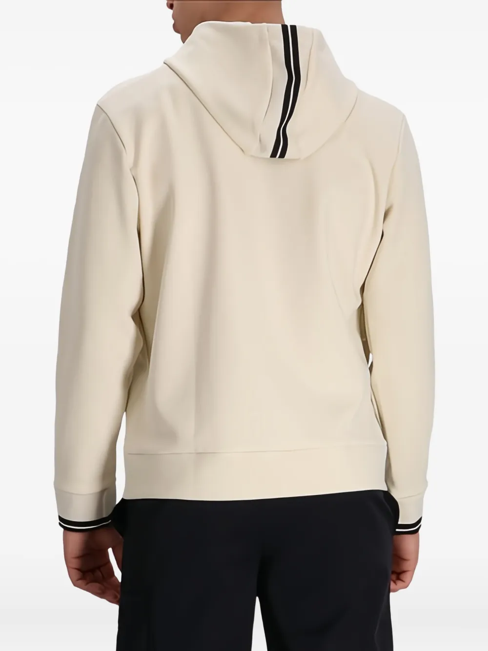 BOSS Zone hoodie met rits Beige
