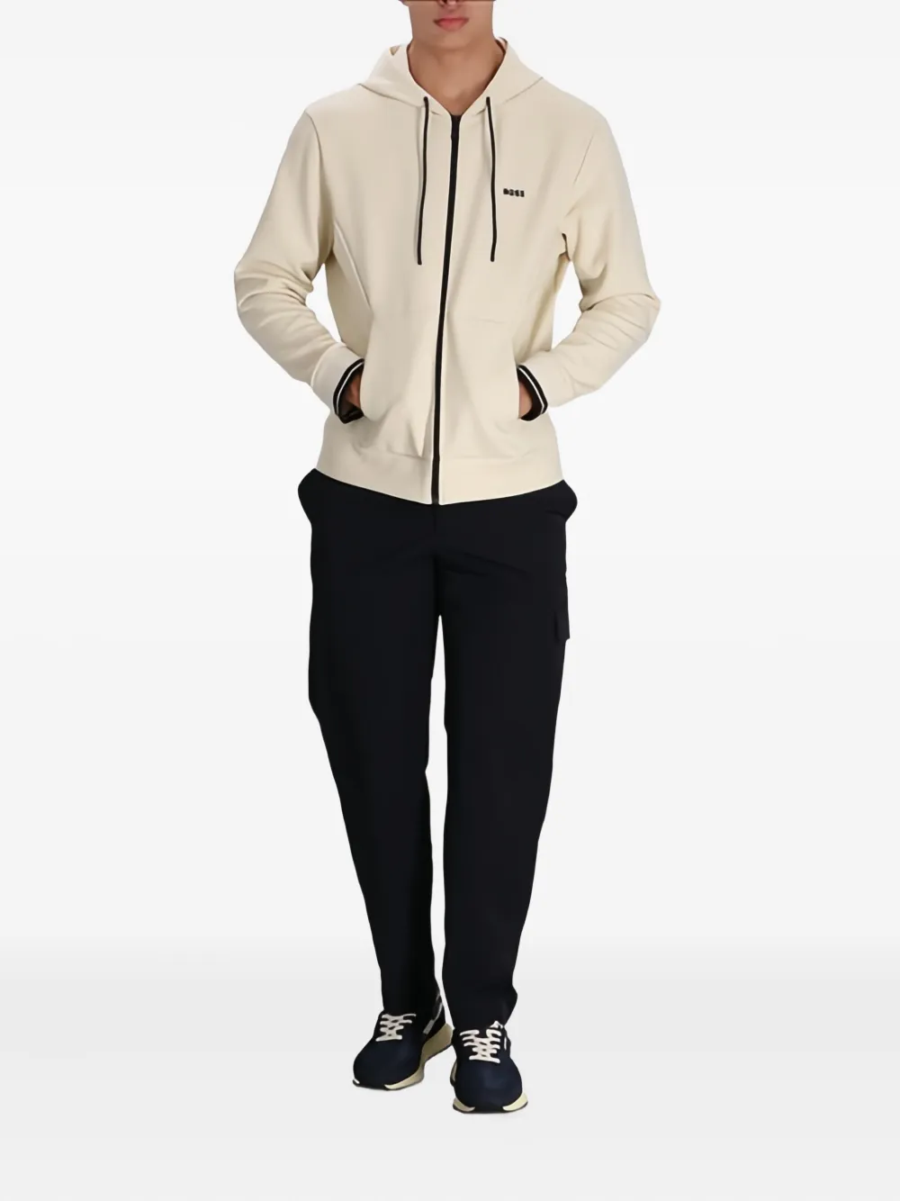 BOSS hoodie Zone à fermeture zippée | Hoodies | Image 2