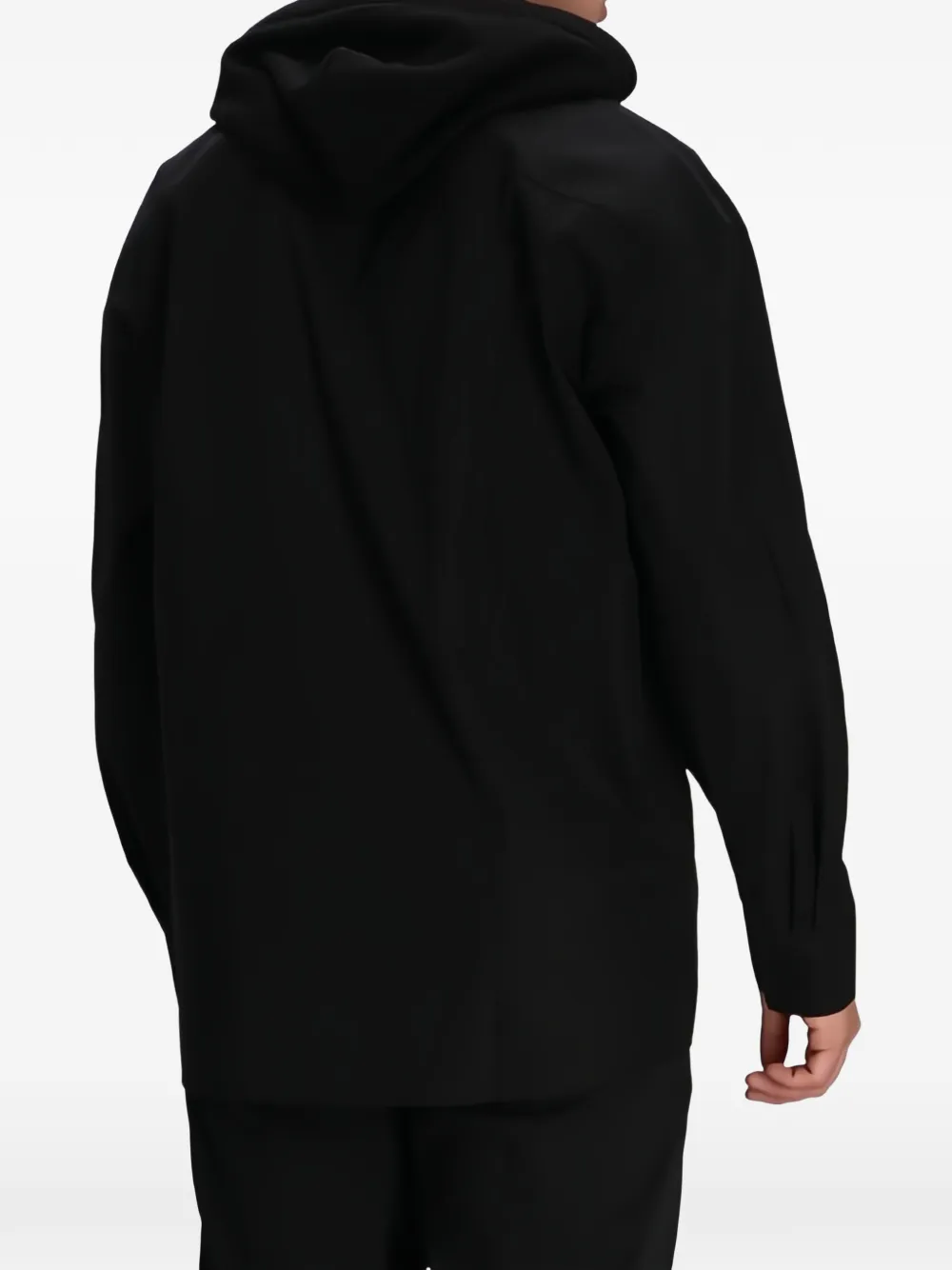 Karl Lagerfeld Gewatteerd jack Zwart