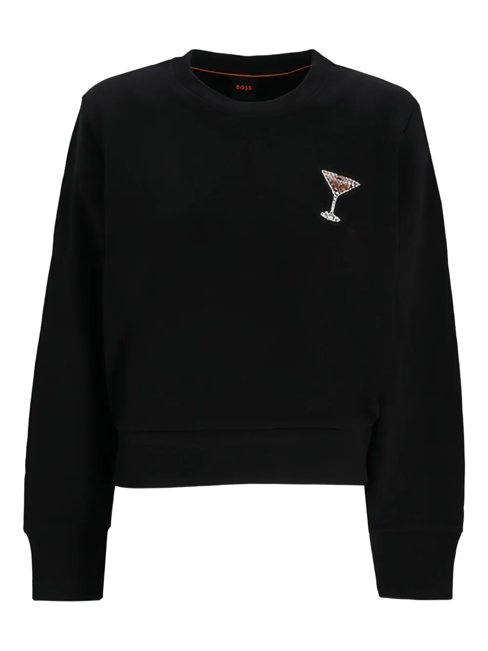 Hugo Boss Ellison Sweatshirt In Black