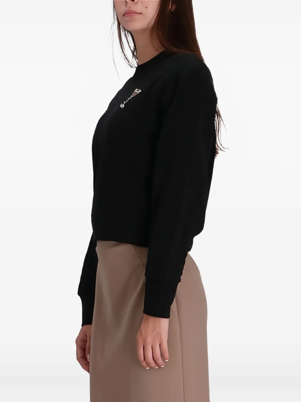 Hugo Boss Ellison Sweatshirt In Black