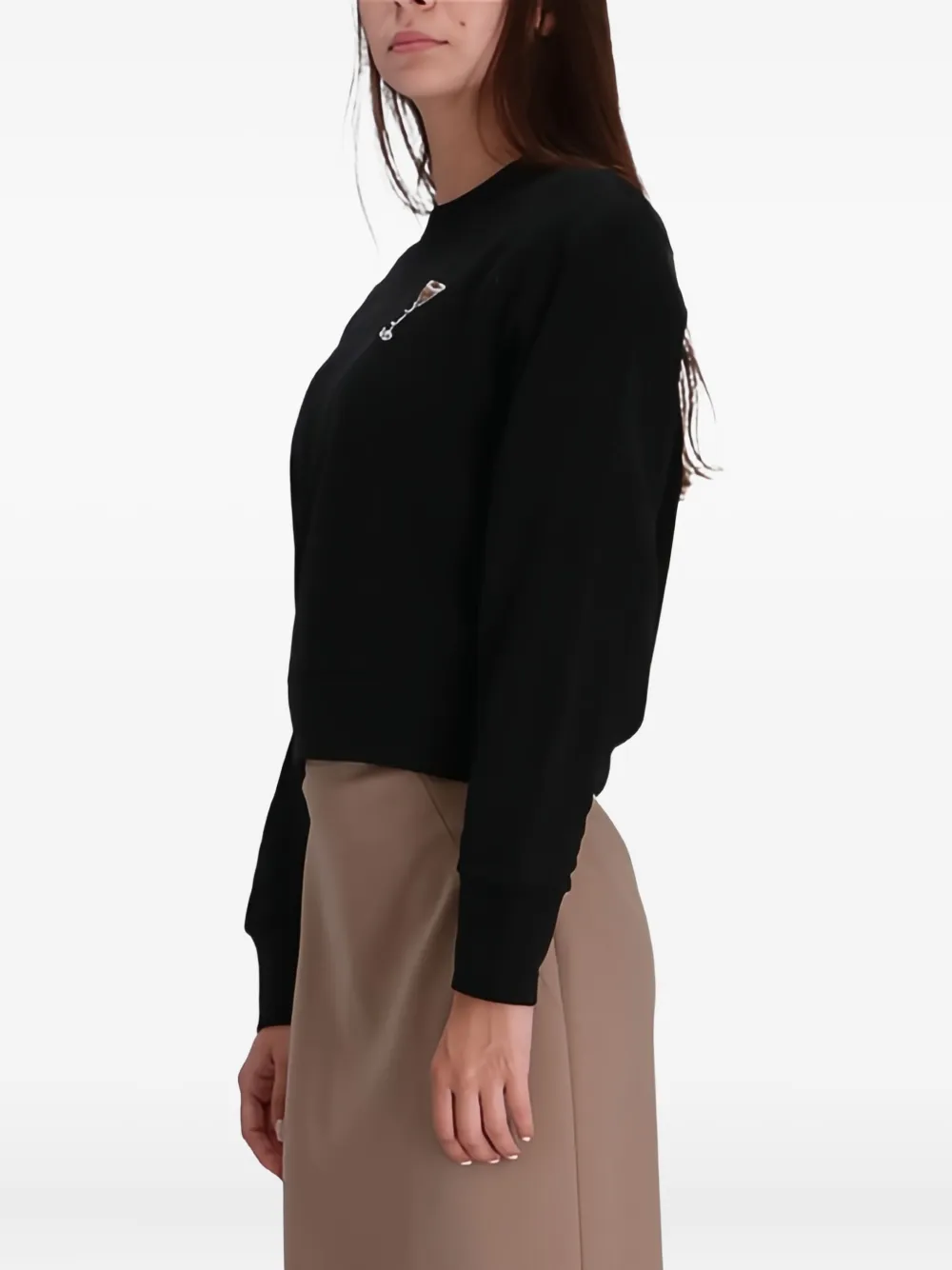 Hugo Boss Ellison Sweatshirt In Black