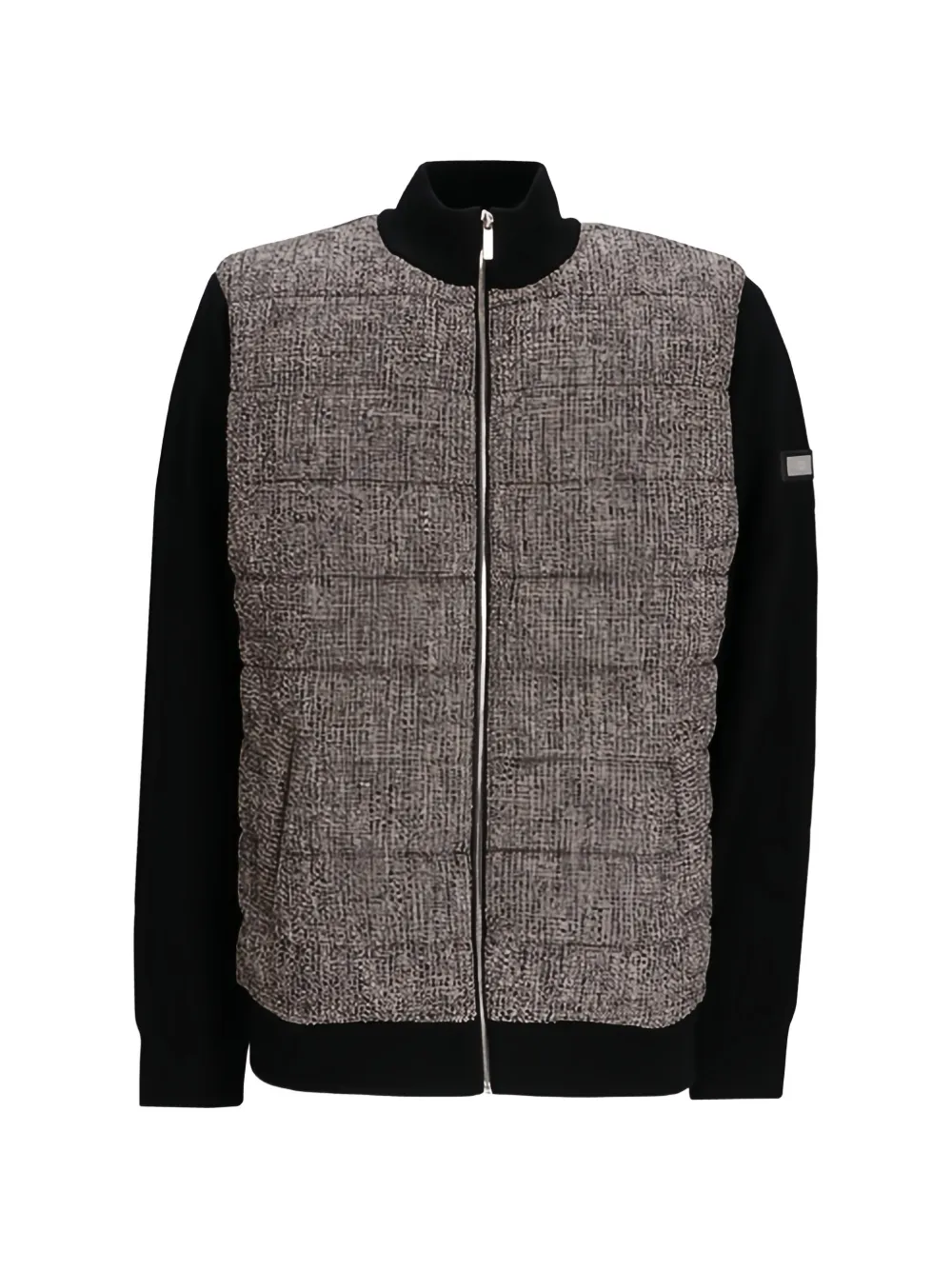 Karl Lagerfeld zip-up padded jacket - Schwarz
