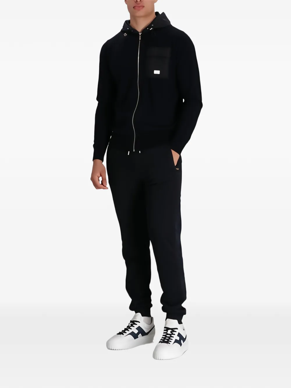 Karl Lagerfeld Trainingsbroek met trekkoord Zwart