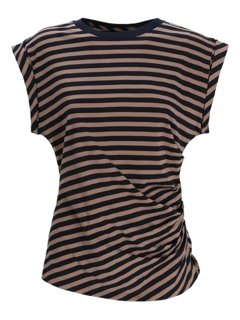 BOSS t-shirt en coton à rayures