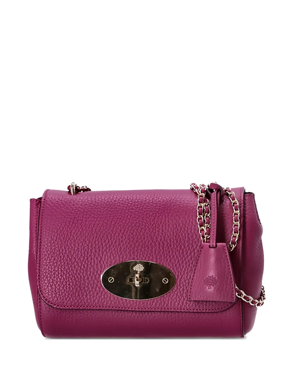 Mulberry Borsa a tracolla Lily con catena - Rosa