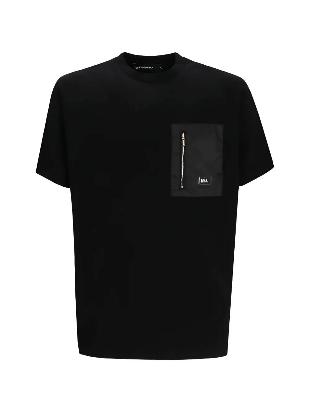 Karl Lagerfeld pocket crewneck T-shirt - Nero