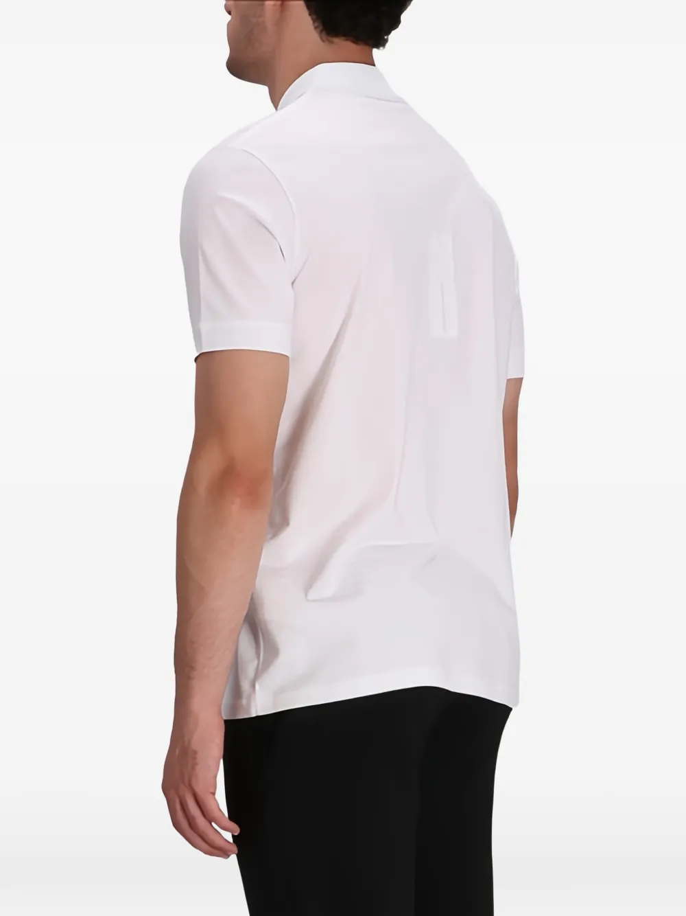 Karl Lagerfeld Poloshirt met logo Wit