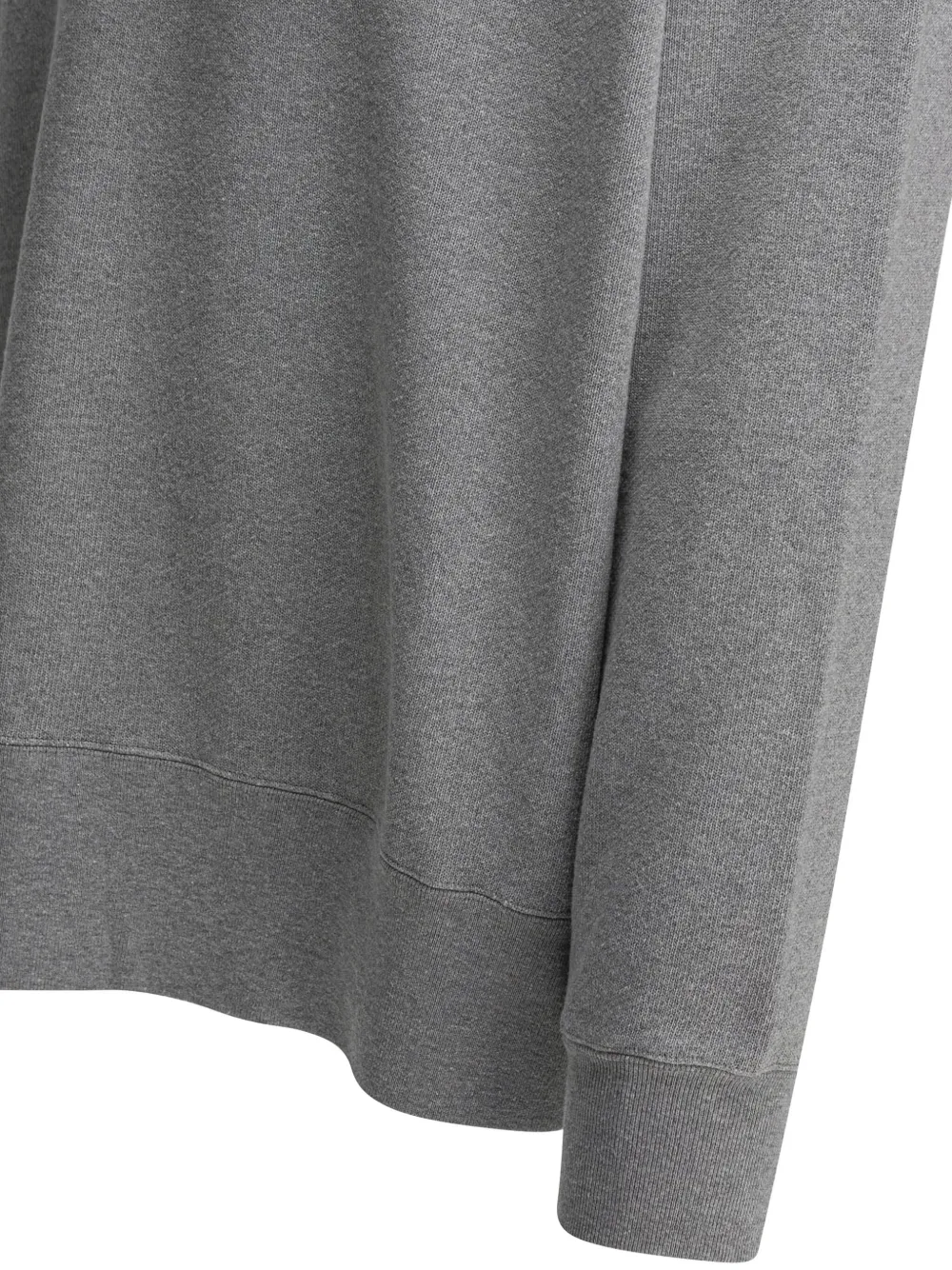  Beams Plus Holly Crew-neck Cotton Sweatshirt - Grey 