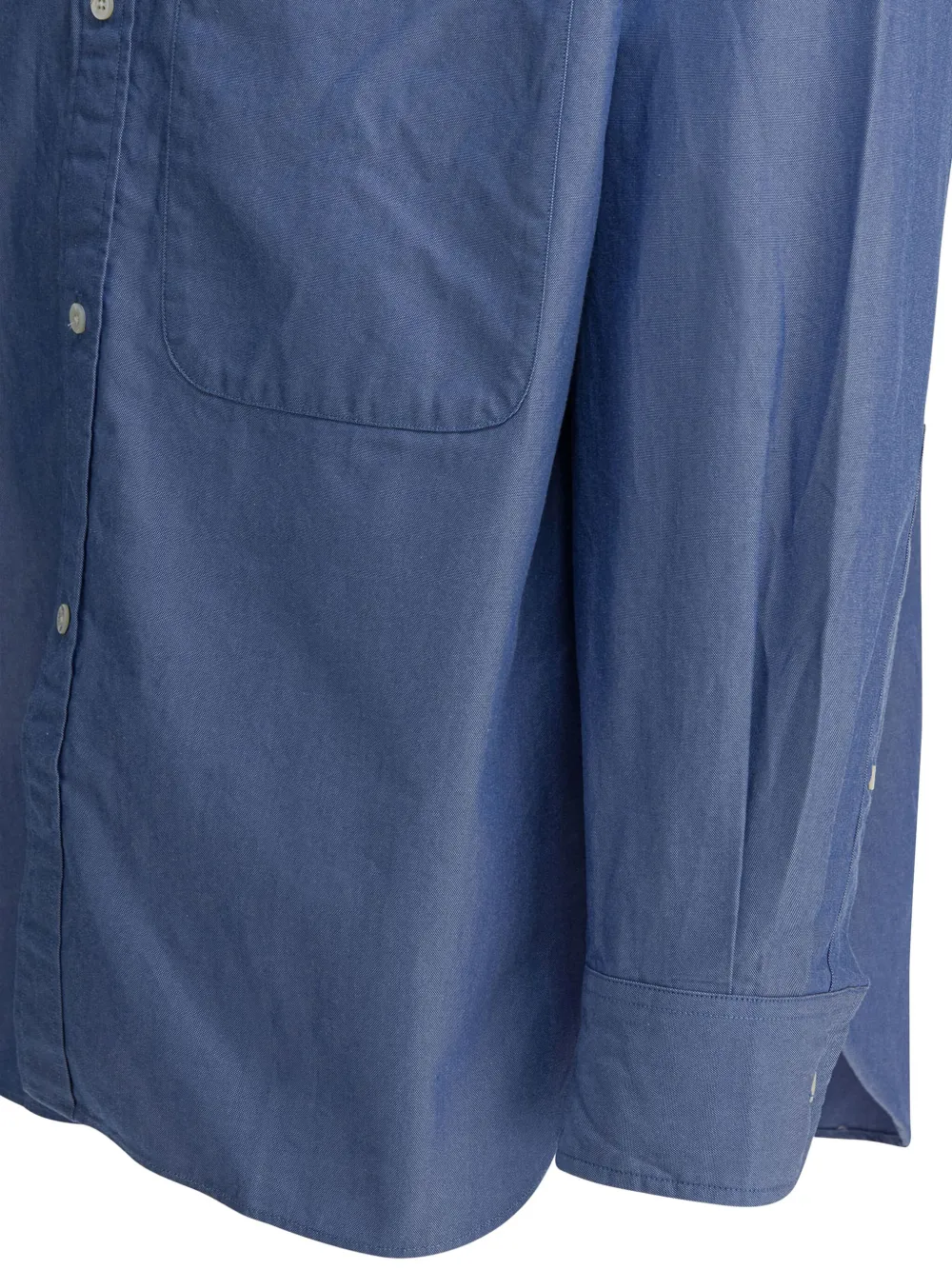 BEAMS PLUS Overhemd met borstzak Blauw