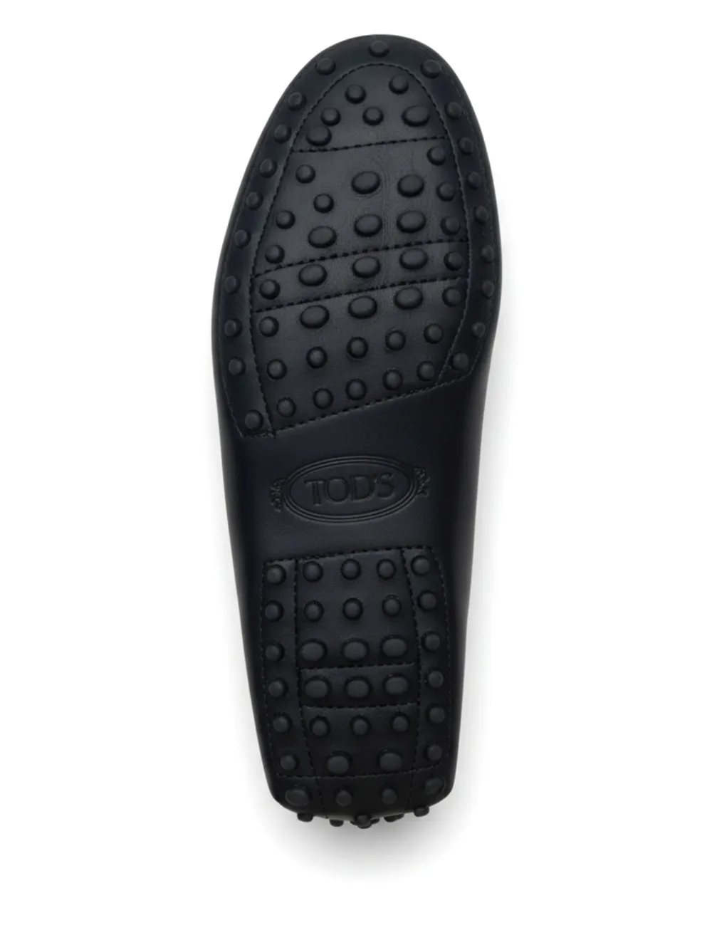 Tod's Gommini loafers met kettingdetail Zwart