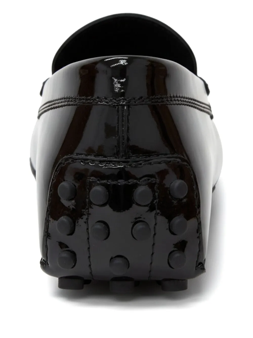 Tod's Gommino loafers met penny-bandje Zwart