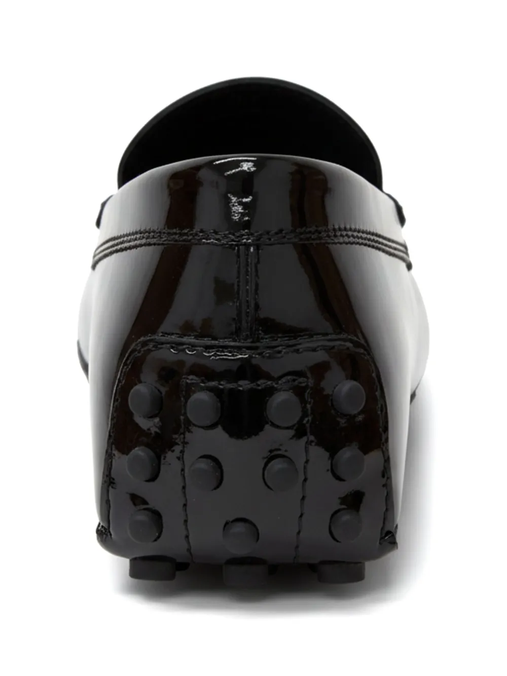 Tod's Gommino loafers met penny-bandje Zwart