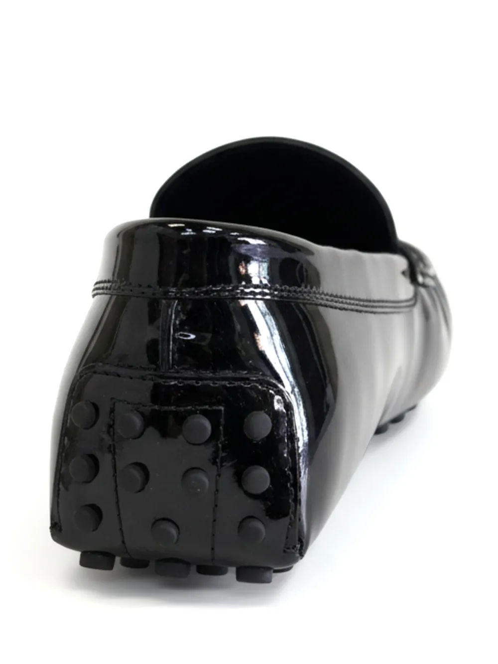 Tod's Gommino loafers met penny-bandje Zwart