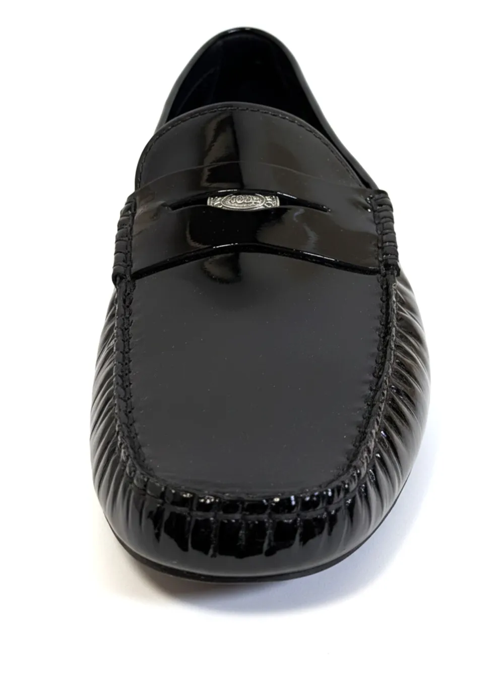 Tod's Gommino loafers met penny-bandje - Zwart