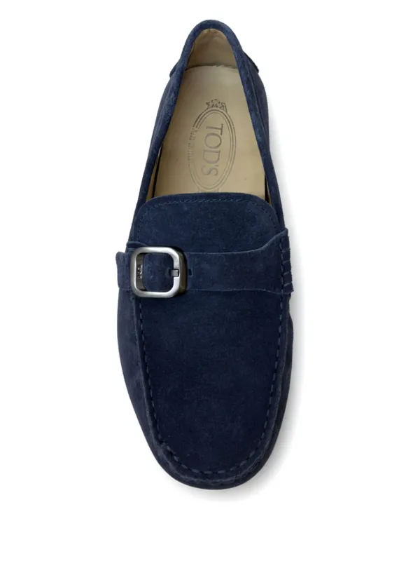 Tod's バックル ローファー | ブルー | FARFETCH JP