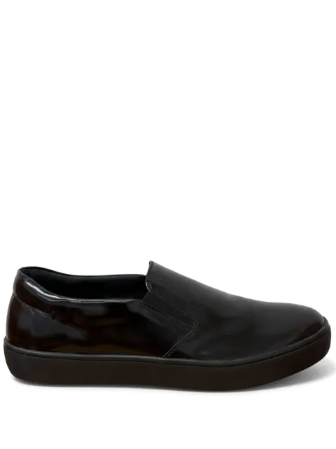 Tod's elasticated-detail loafers