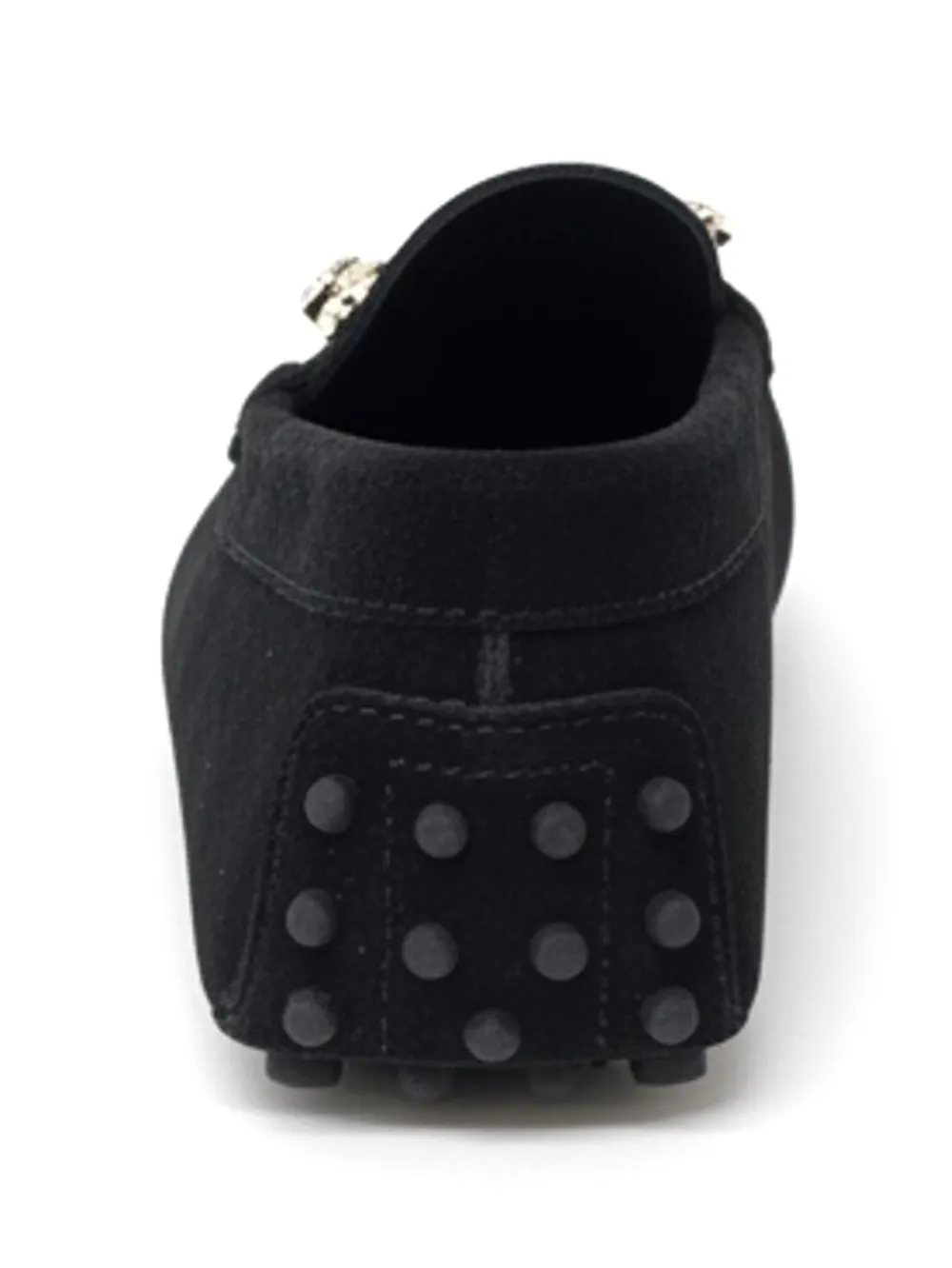 Tod's Verfraaide loafers Zwart