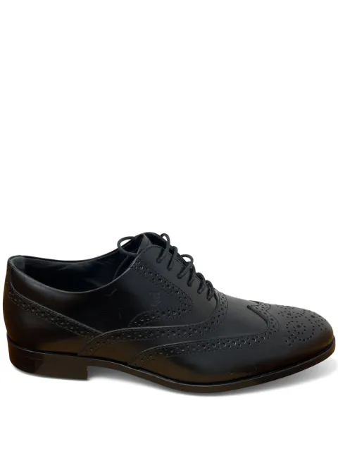 Tod's perforated Oxford shoes