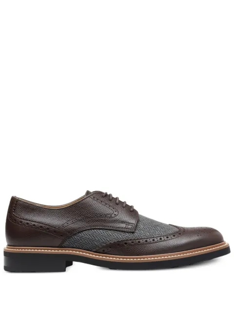 Tod's herringbone Derby shoes