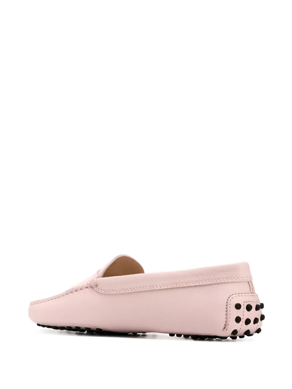 Tod's Leather Loafers In Pink