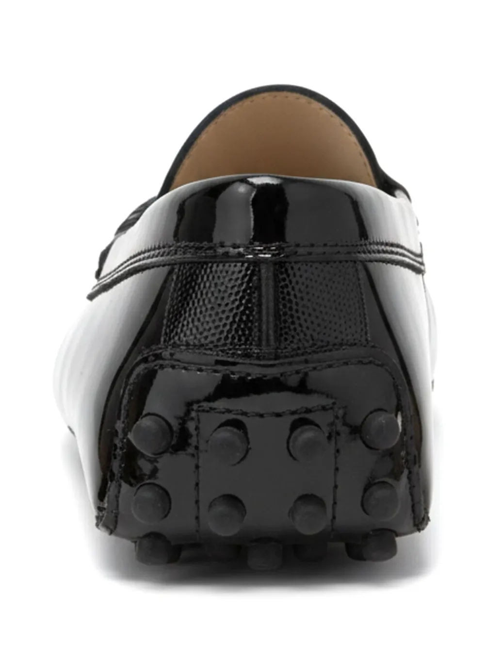 Tod's Gommino patent-leather loafers Zwart