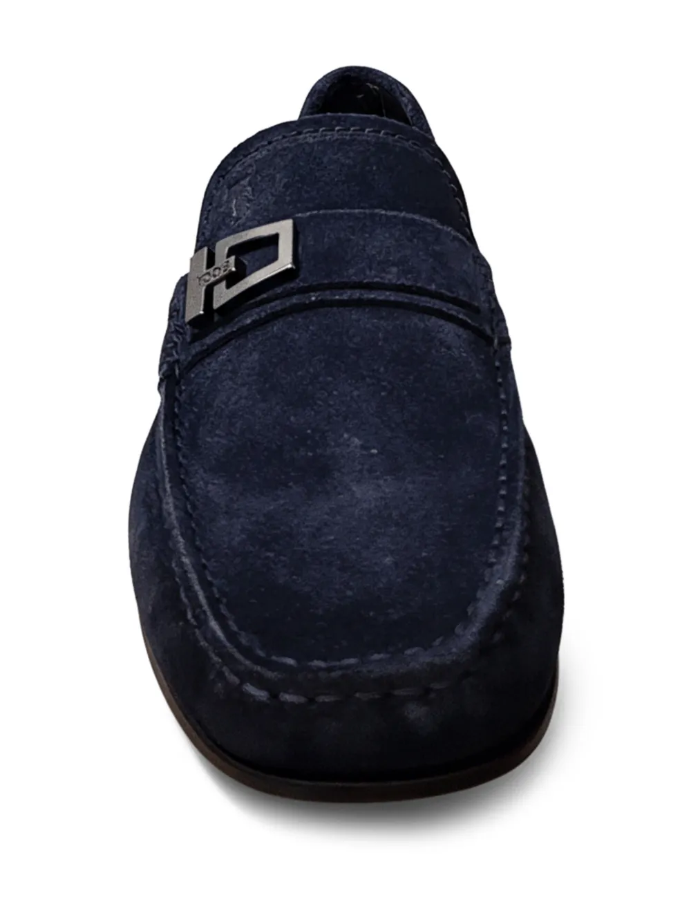 Tod's metal-detail loafers - Blauw
