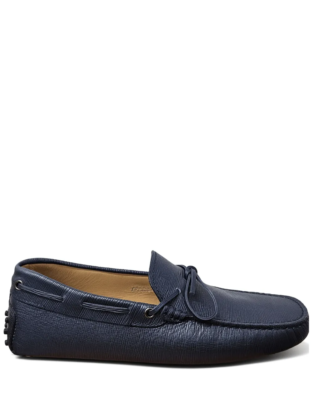Tod's Gommini lace-up boat shoes - Blu