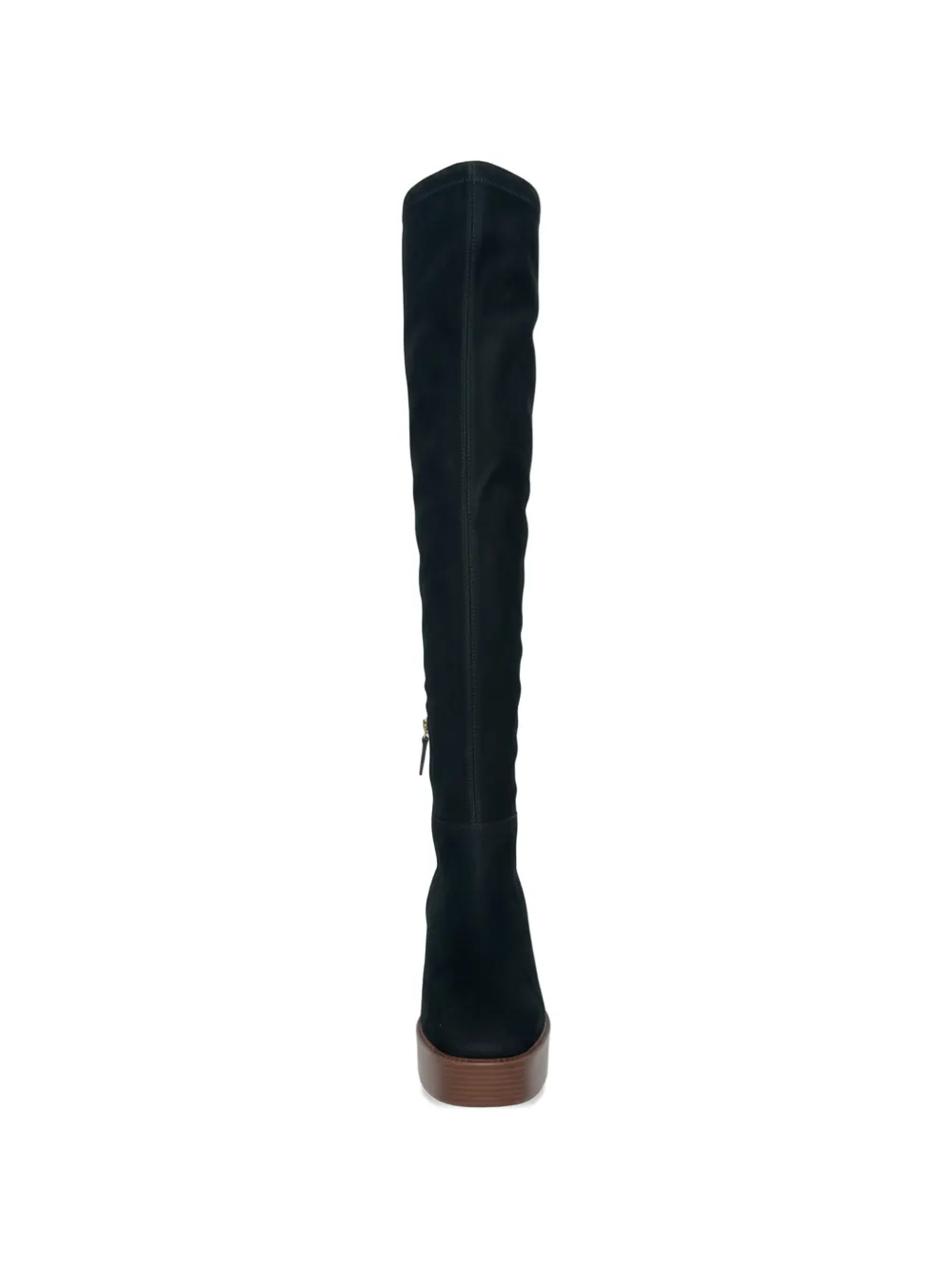 Tod's Overknee laarzen met blokhak Zwart