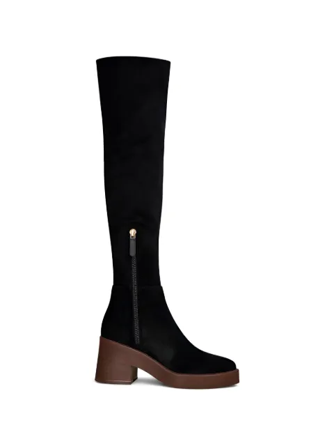 Tod's over-the-knee block-heel boots