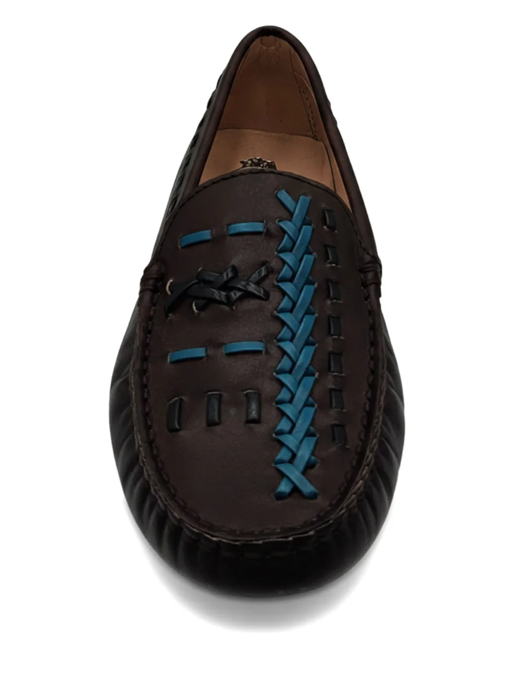 Tod's Infilature Gipsy Loafers In Brown