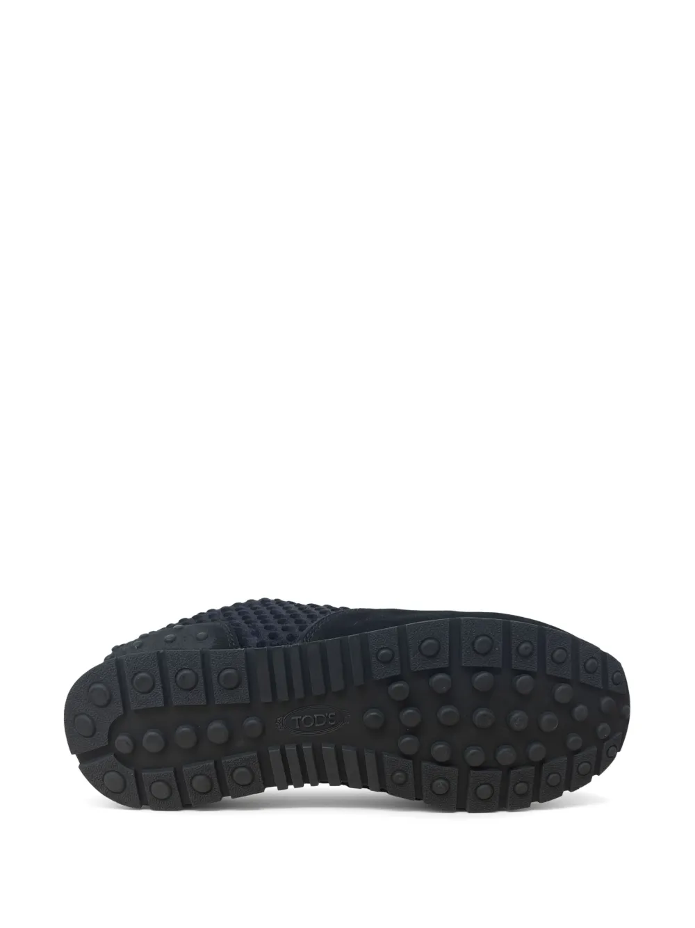 Tod's Dotted-pattern Sneakers In Black