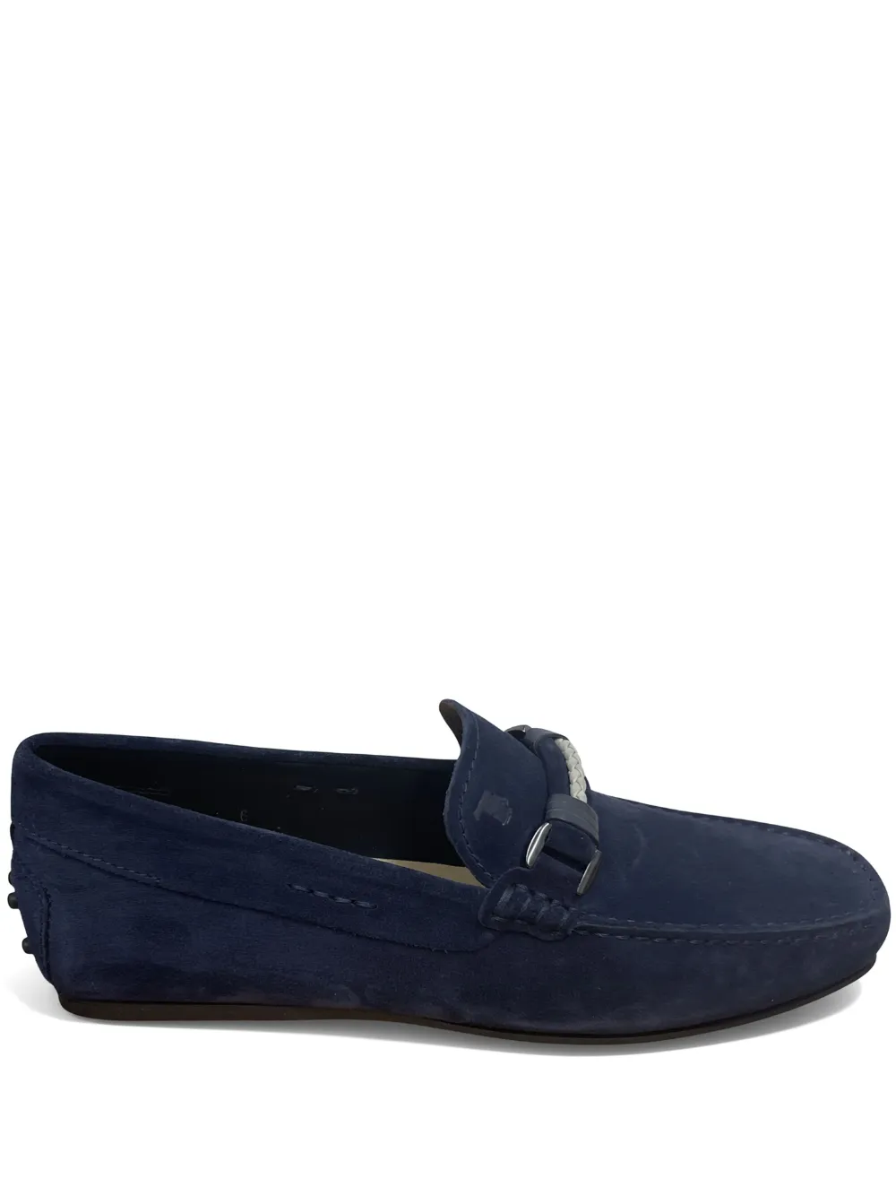 Tod's Loafers met gevlochten band Blauw
